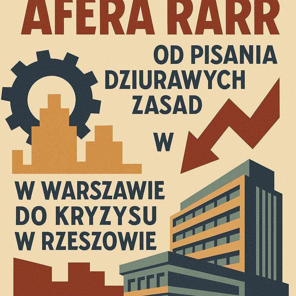 Jarosińska-Jedynak – od pisania dziurawych zasad w Warszawie do kryzysu w Rzeszowie