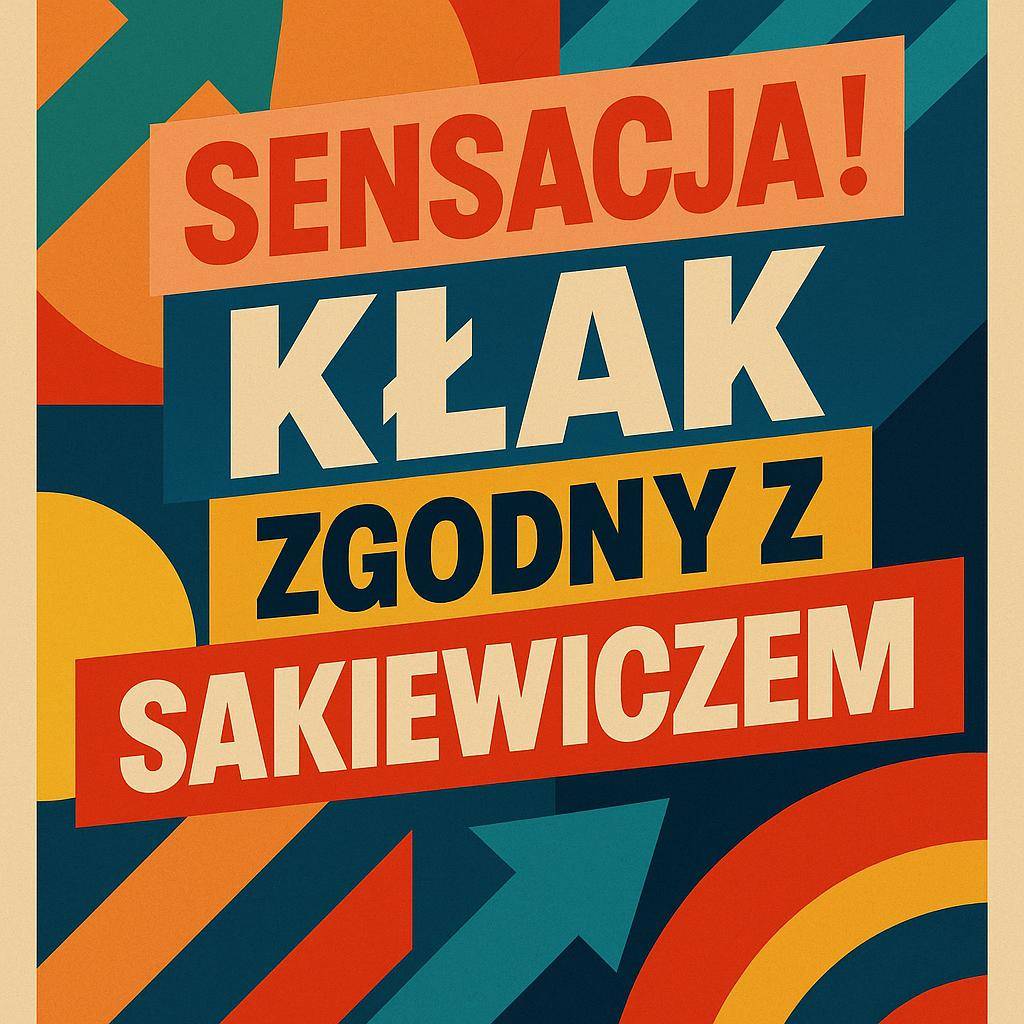 Sensacja! Kłak zgodny z Sakiewiczem!